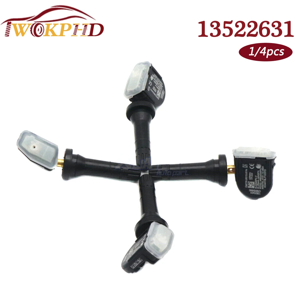 Датчик контроля давления в шинах TPMS для Buick Enclave LaCrosse Cadillac CT6 GMC Sierra Chevrolet Silverado 1500