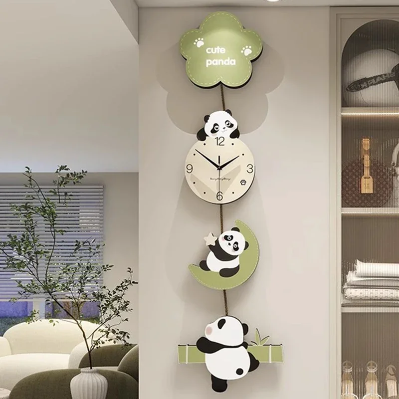 Корейские винтажные настенные часы цифровые Роскошные внутренние Xenomorph для