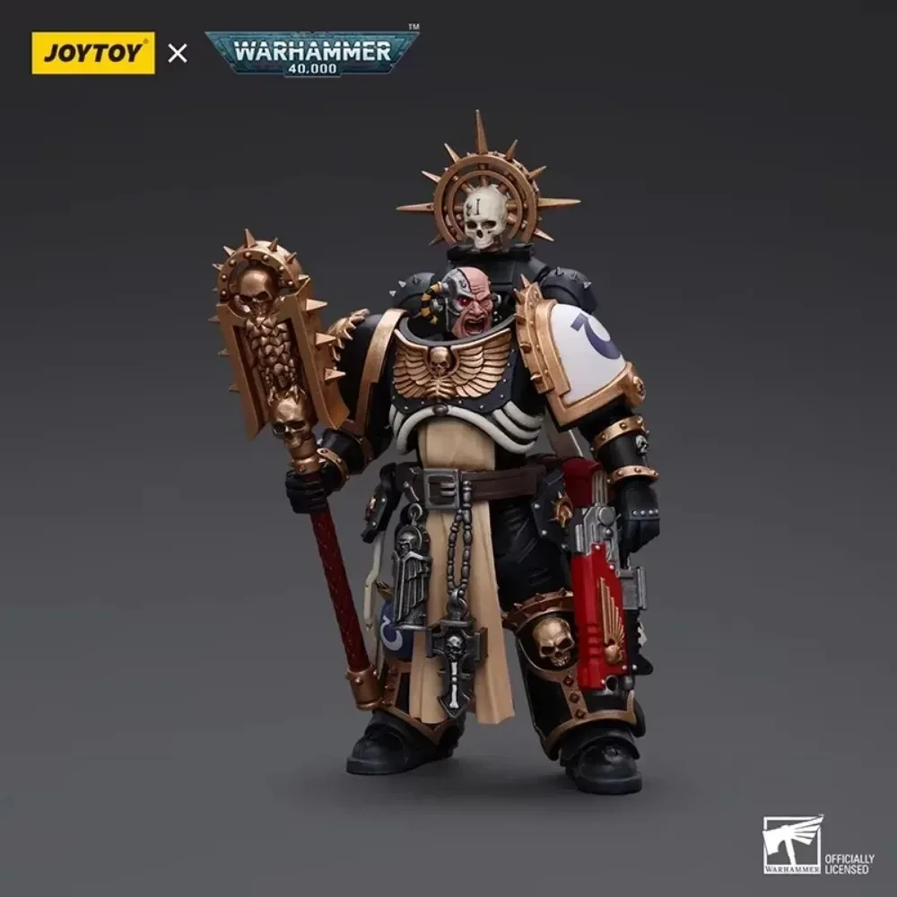 Фото [В НАЛИЧИИ] JOYTOY Warhammer 40K 1/18 Ultramarines Chaplain Indomitus Фигурка 3,75 дюйма Фигурка Модель игрушки для коллекции №2