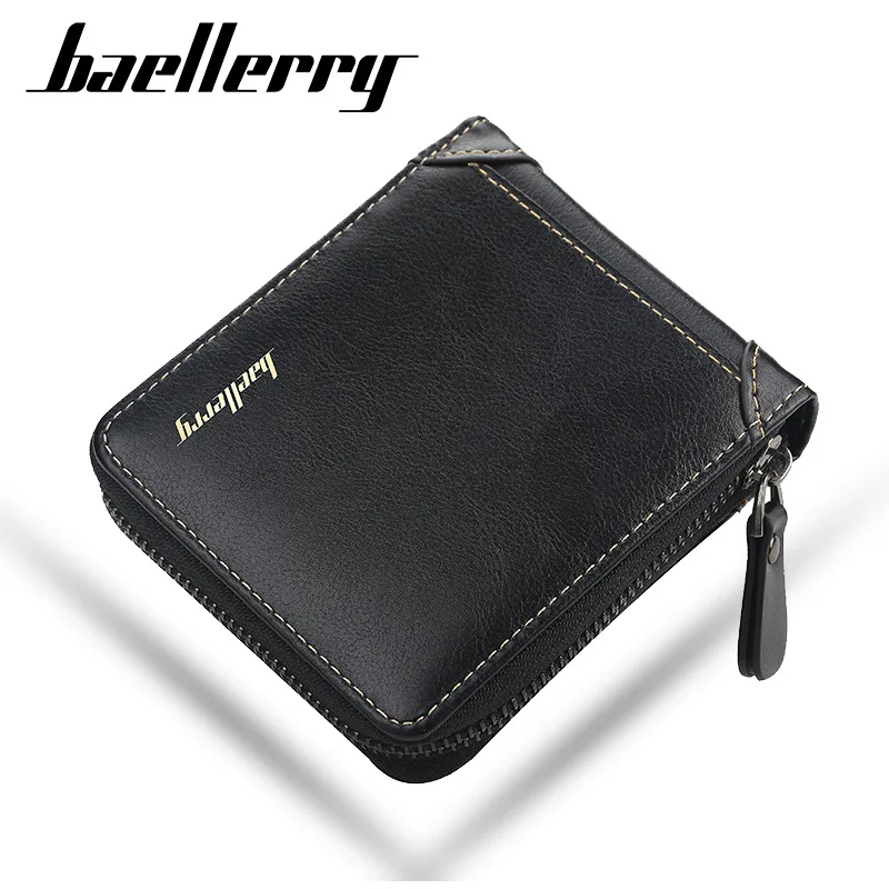 

Men'S Wallet Purse 2022 New Fashion Small Boy Coin Pouch High Quality Luxury Designer Card Holder Male Clutch Genuine Leather