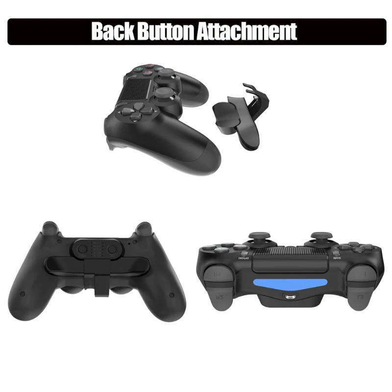 

Extended Gamepad Back Button Attachment Joystick Rear Button With Turbo Adapter For PS4 Game Controller Accessories