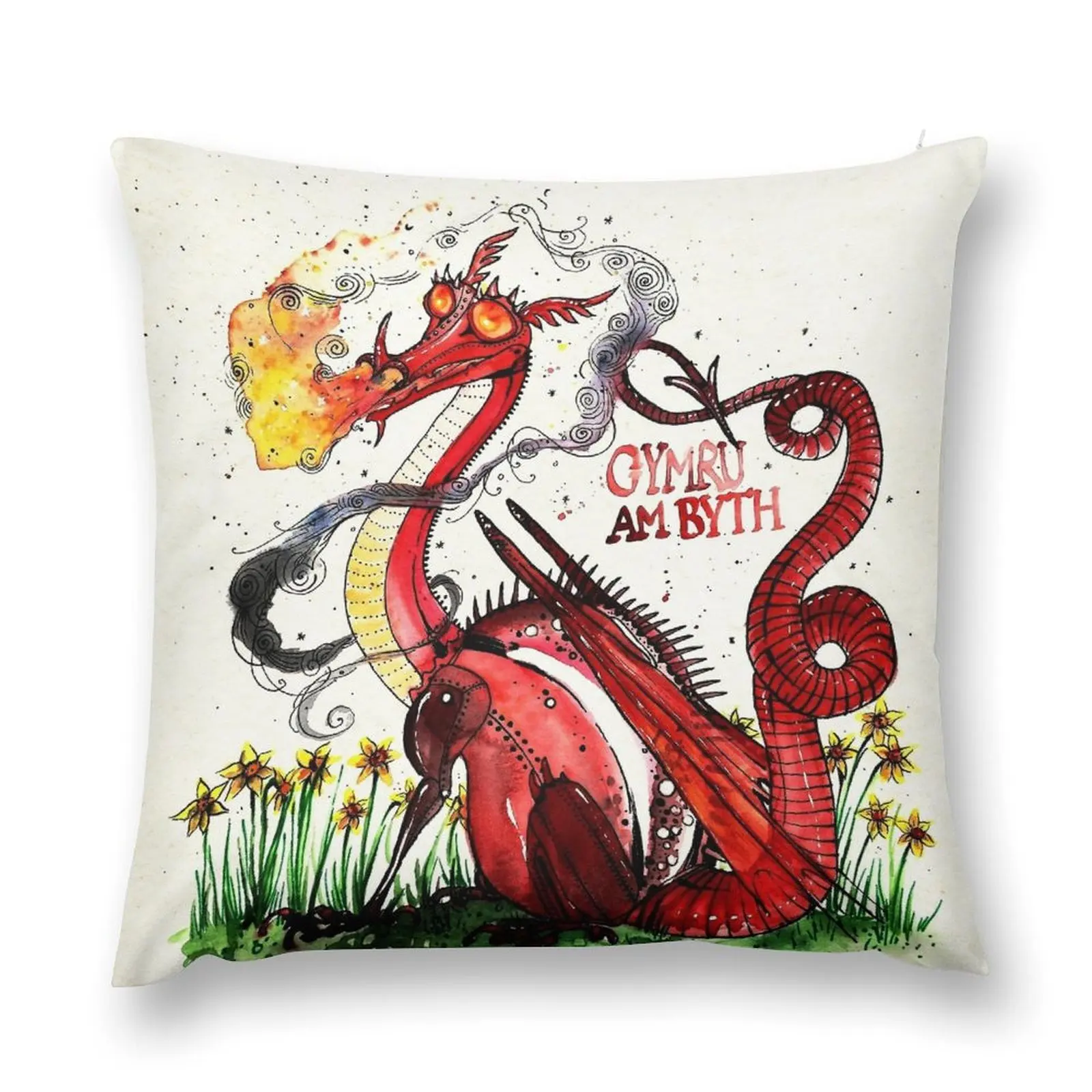 Cymru Am Byth декоративные подушки для дивана рождественские наволочки
