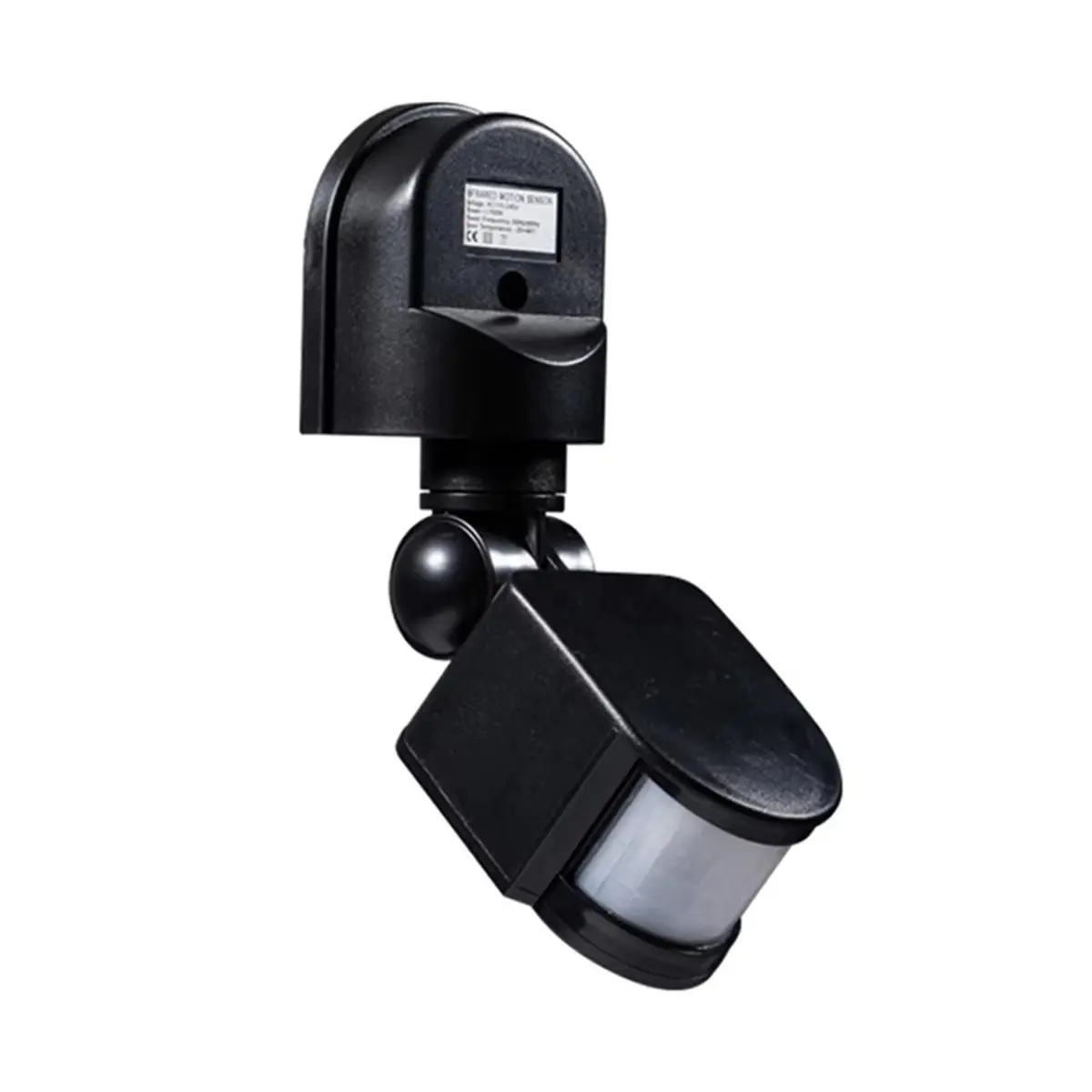 Фото AA08-2X Настенный ИК-датчик движения DC12V, автоматический инфракрасный датчик движения 12В, черный №3