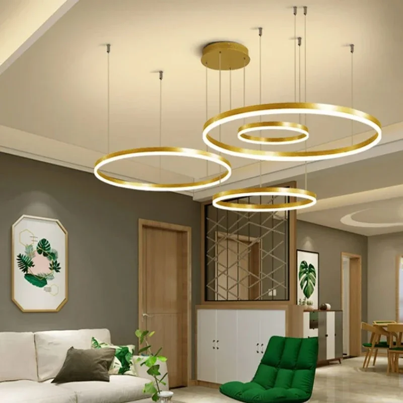 

Подвесные люстры ZCTOP, золотые, черные, кофейные