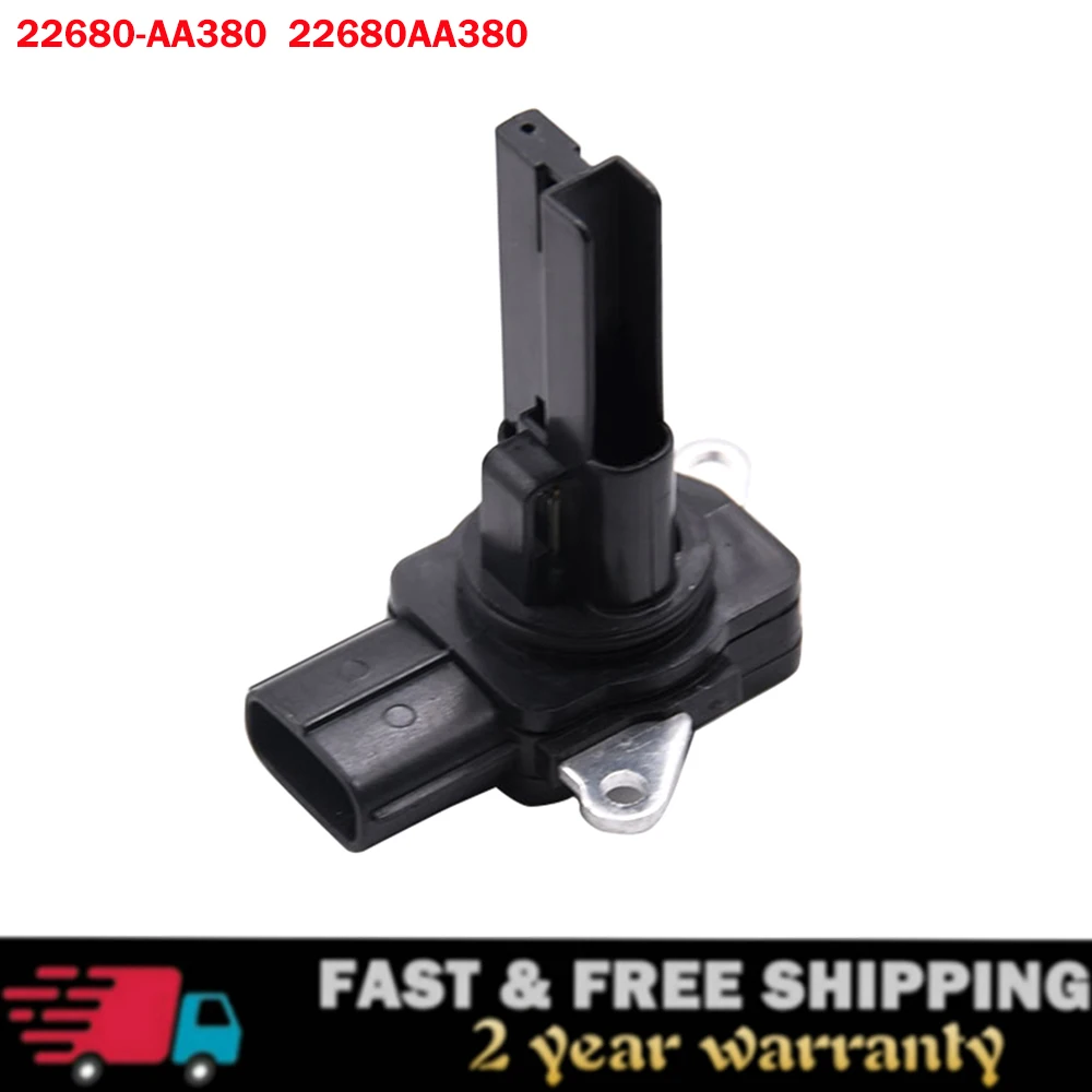 

22680-AA380 MAF Mass Air Flow Sensor For Subaru Forester Impreza WRX STI XV Crosstrek 2.0L 2.5L 22680AA380