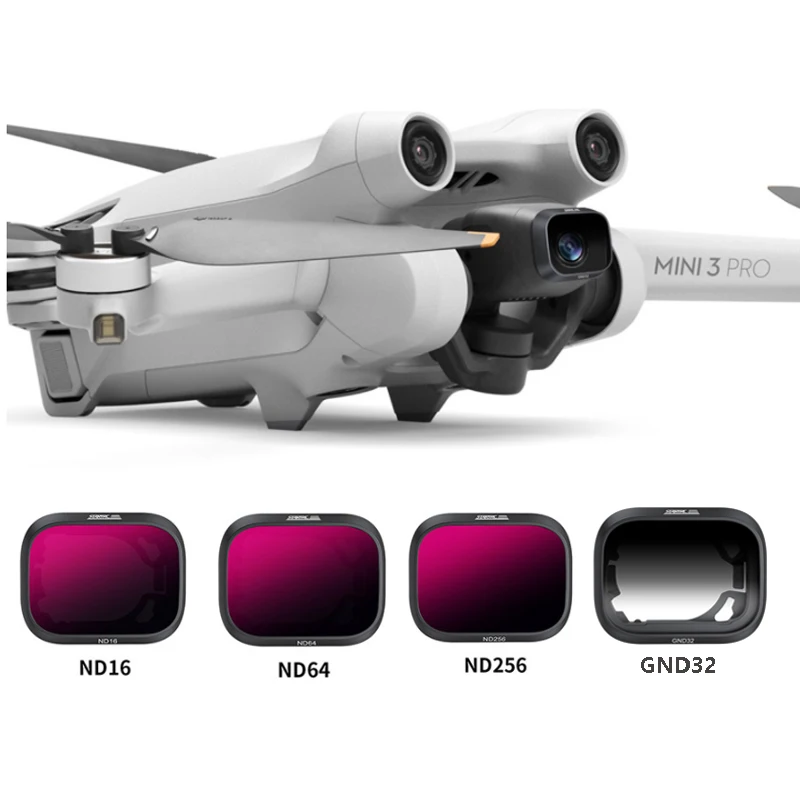 

DJI Mini 3 Pro Filter Set ND16 ND64 ND256 ND Professional Gradient GND32 Filter Drone Camera Lens Filters Accessories