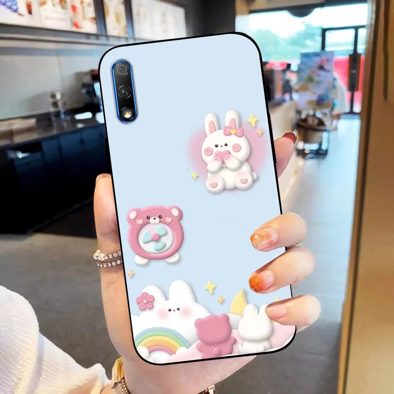 Чехол для Honor 9X мягкая силиконовая задняя крышка Pro противоударный чехол телефона