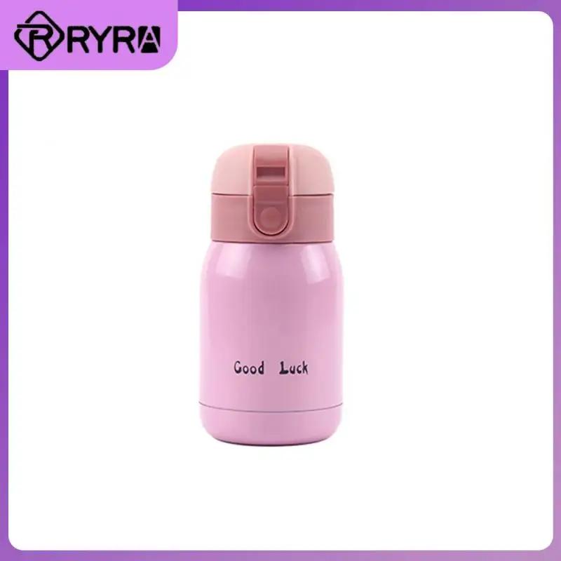 200ml Portable Travel Vacuum Cup Tumbler Cup Coffee Mug Stainless Steel Thermal Bottle Bottles Kitchen Drinkware Small Mini
