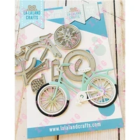 2022 new scrapbook diary decoration stencil bicycle metal cutting dies embossing template diy greeting card handmade craft molds