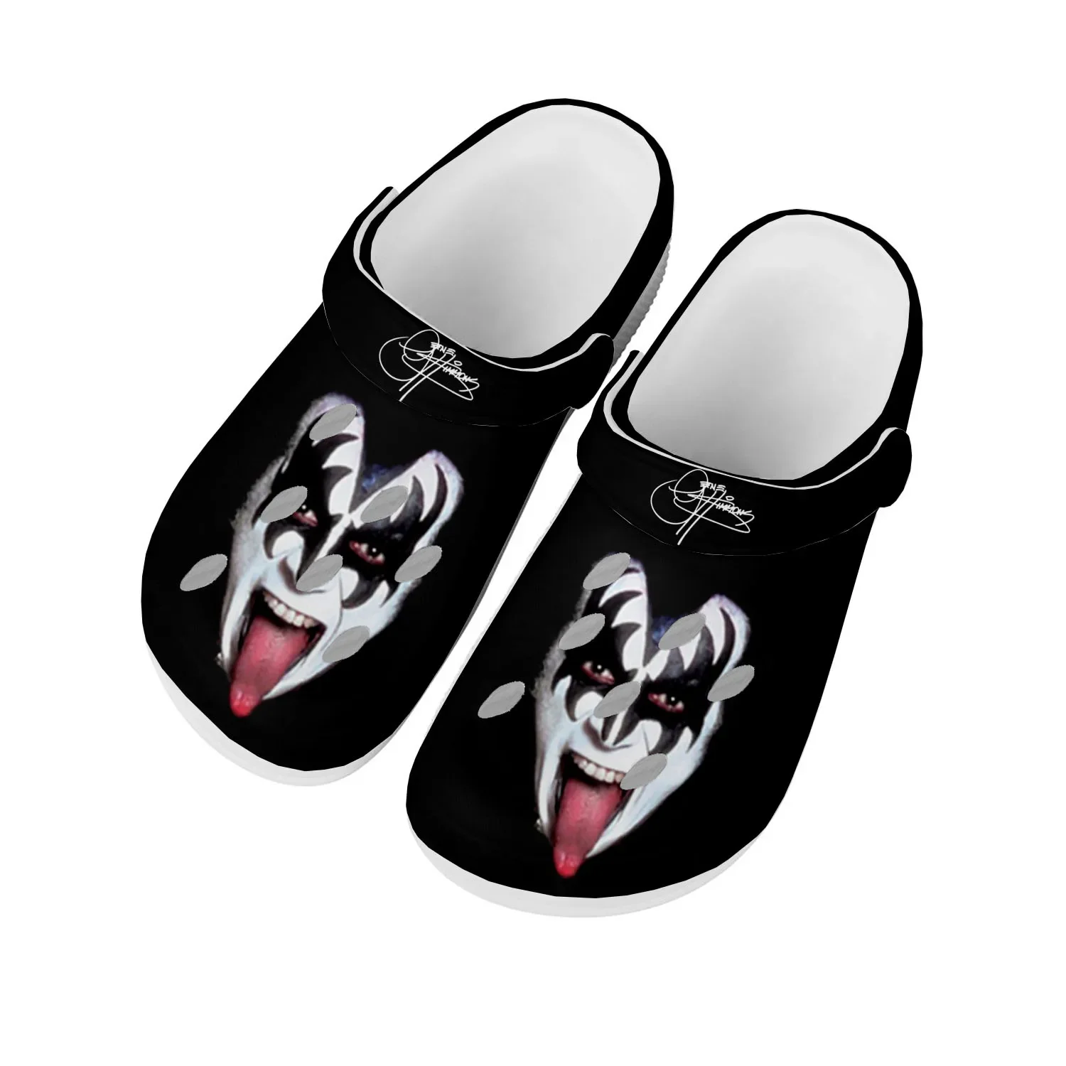 Женские и мужские сандалии для дома Gene simмонс обувь воды подростков дышащие