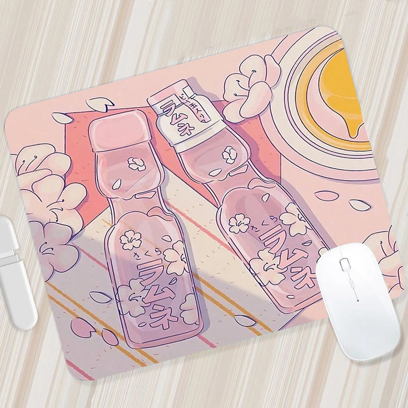 

Cute Mouse Pad Anime Pink Gaming Accessories Desk Mat Pc Gamer Girl Game Mats Mousepad Company Mause Laptop Computer Table Hot