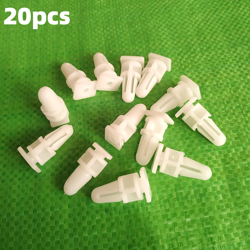 

10/20 шт. крышка порога автомобильной двери ударопрочная пластина заклепка фиксатор крепежная накладка крепежный зажим для BMW 325 525 750 51471840961