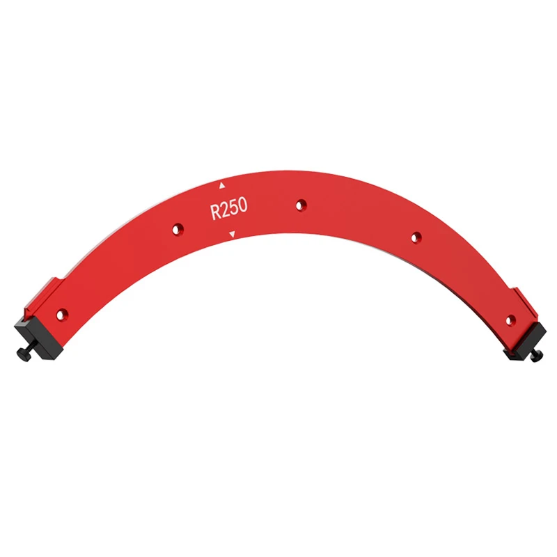 

R100-R300 Шаблоны для деревообрабатывающих фрезерных станков Шаблон для позиционирования угла дуги, угловой радиус, многоразовый инструмент для позиционирования