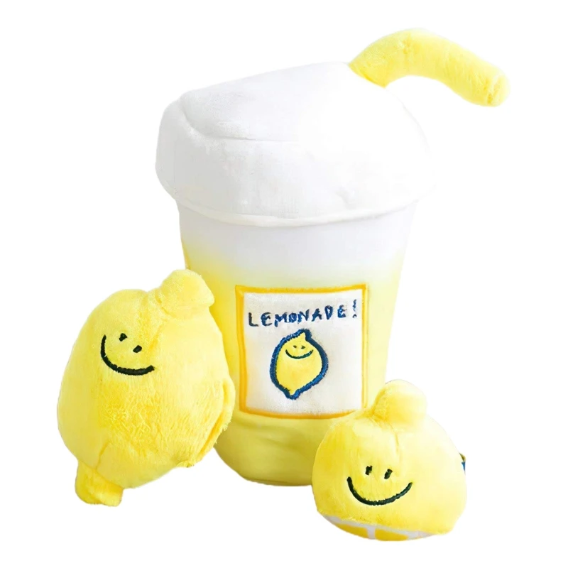 

Crinkle Dog Squeaky Toys Durable Plush Dog Toys, No Stuffing Body Dog Toy