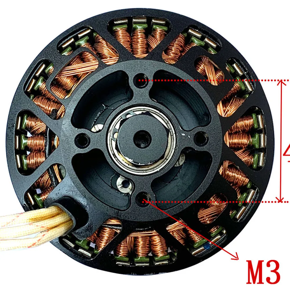 

8318 Eagle Outer Rotor Motor Q9XL 3080 Propeller 80A ESC motor Large torque brushless Outrunner motor agricultural drone motor