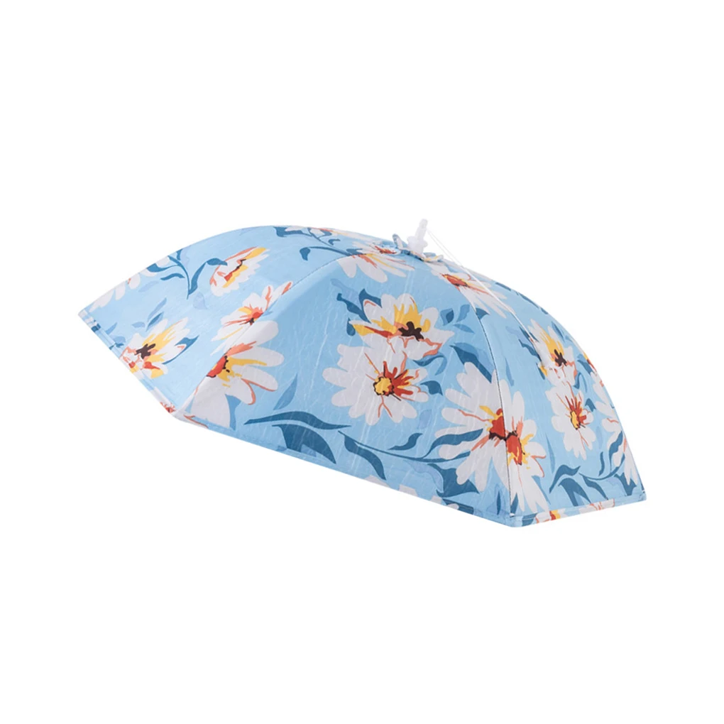 

Foldable Food Insulation Cover Dust-proof Leftovers Vegetable Lid Kitchen Meal Umbrella Cover