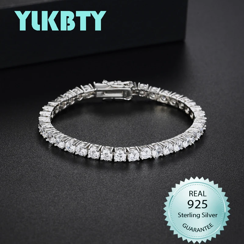 

Браслет унисекс из серебра 925 пробы, 15,5-21,5 см