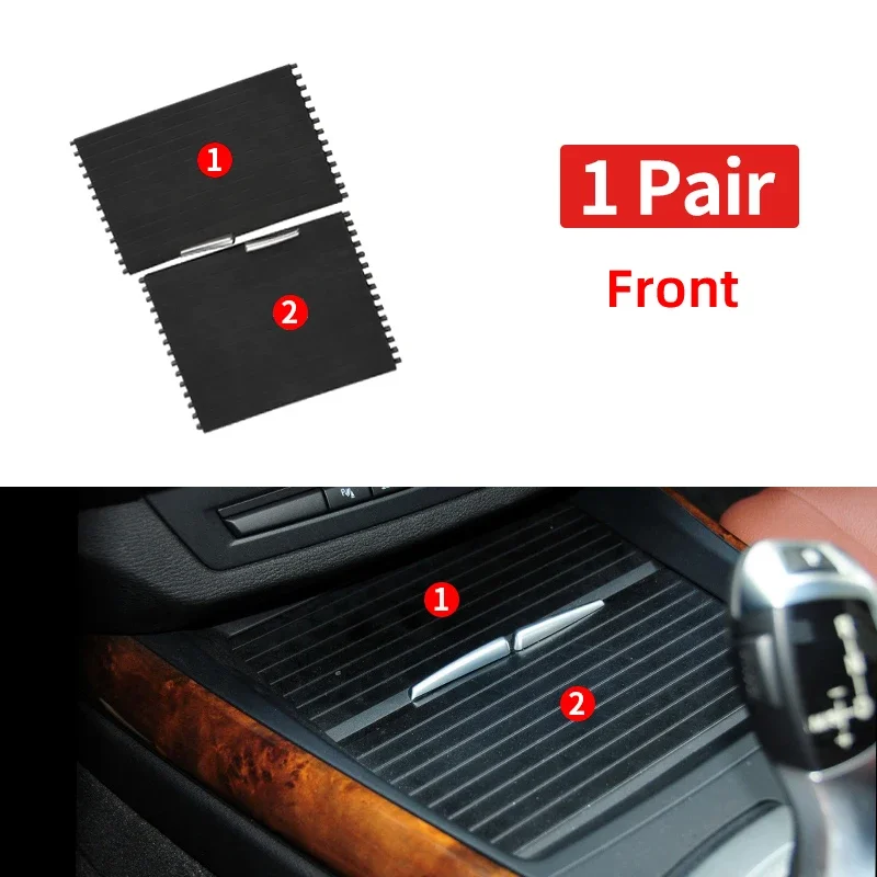 

Для BMW X5 X6 E70 E71 E72 2007-2014 интерьерный автомобильный держатель стакана для питьевой воды крышка отделка молния вращающаяся занавеска 51166954943