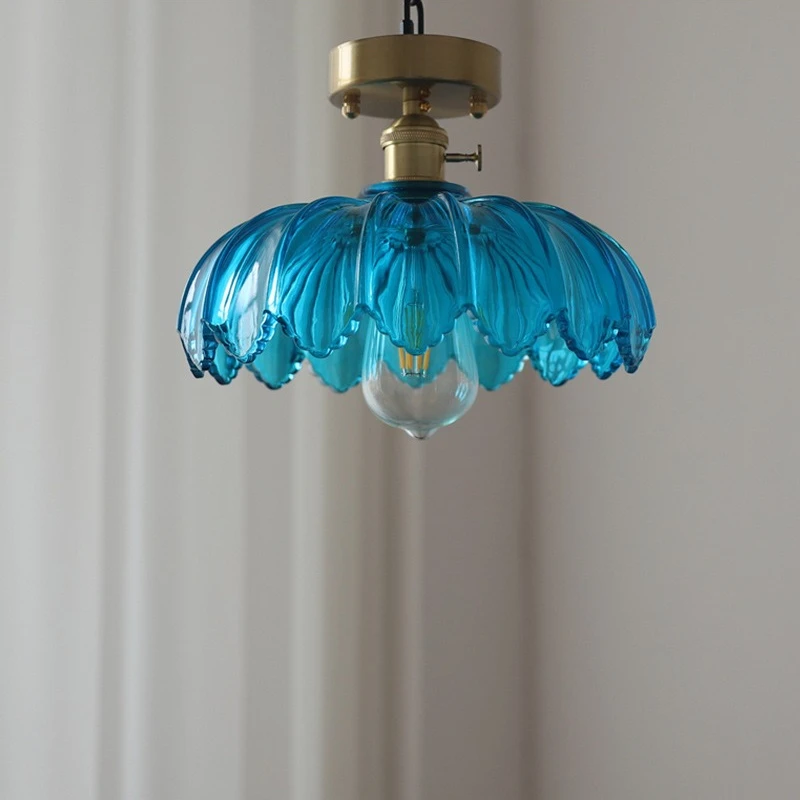 

Светодиодные люстры в американском ретро-стиле, подвесные светильники темно-зеленого цвета для ресторана, гостиницы, комнаты, креативные декоративные потолочные лампы с цветами