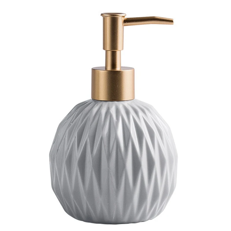 

Bathroom Ceramic Soap Dispenser, Kitchen Sink Soap Dispenser, Refillable Liquid Soap Dispenser