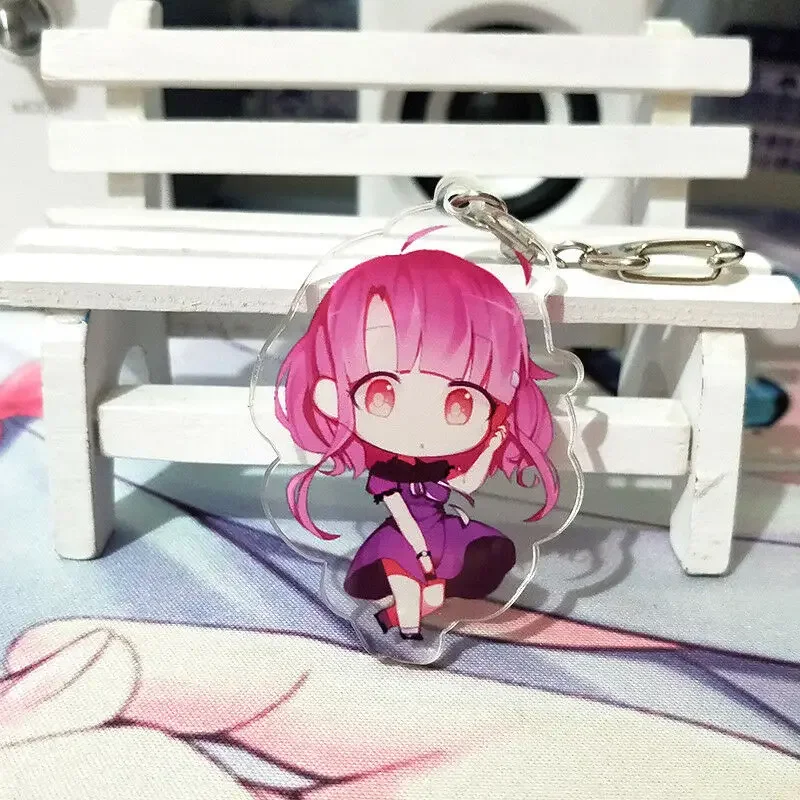 Брелок в стиле аниме Takeya Yuki Ebisuzawa Kurumi ремешок для ключей акриловые подвесные