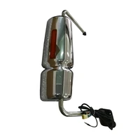 international workstar american truck rearview mirrors manualelectric complete mirror assembly chrome finish hc t 18027 c