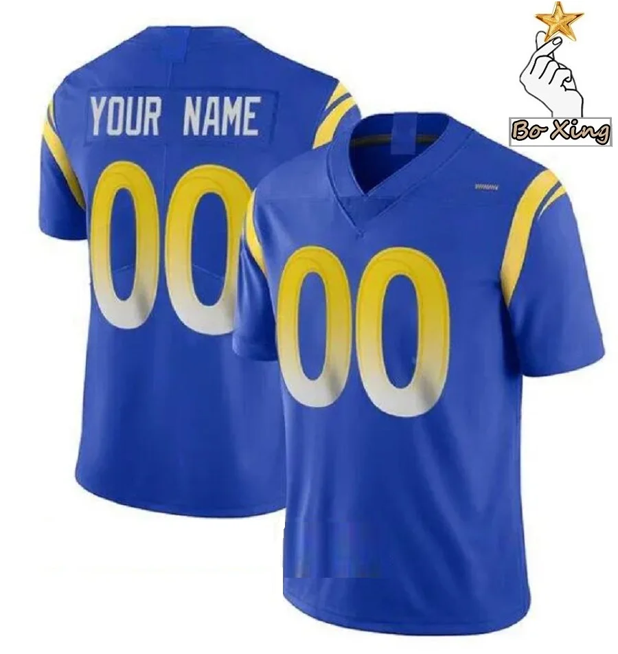 

NEW Los Angeles CUSTOM MEN WOMEN YOUTH KIDS FOOTBALL JERSEYS STITCH T-SHIRT