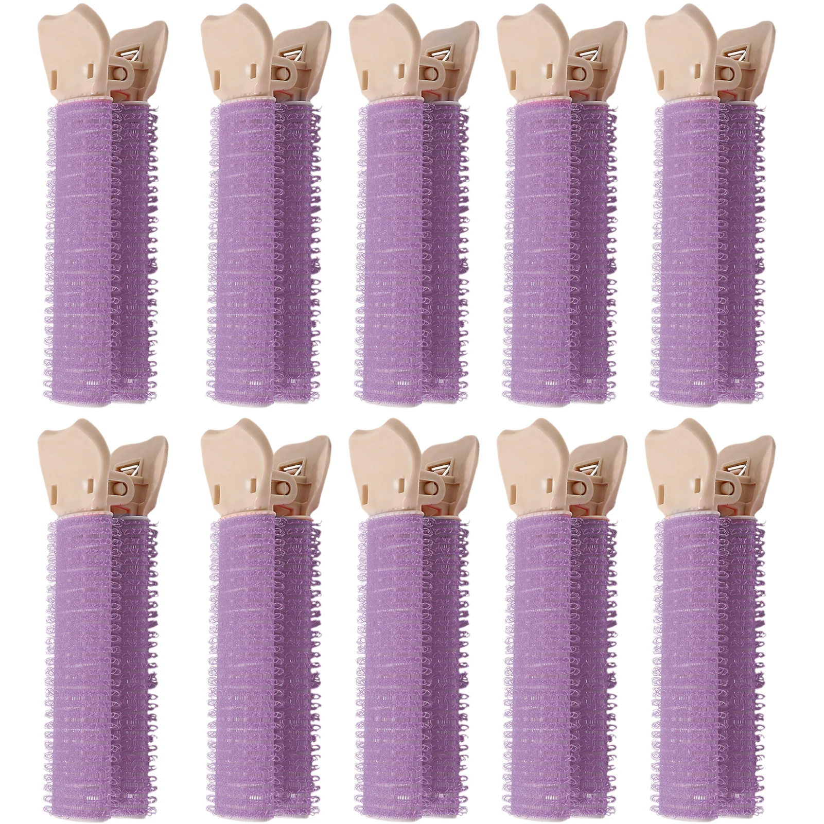 

10pcs Instant Bang Roller Self Grip Professional For Women Root DIY Hairstyle Accessories Home Non Slip Volumizing Hair Clip