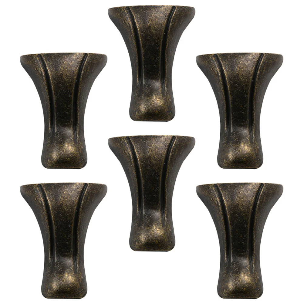 

6pcs Box Leg Vintage Style Jewelry Box Corner Guard Wood Case Jewelry Leg Size L