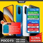Смартфон глобальная версия POCO F3 NFC, 6 ГБ 128 ГБ8 ГБ 256 ГБ, Восьмиядерный процессор Snapdragon 870, экран 6,67 дюйма 120 Гц E4 AMOLED, 48 МП, 33 Вт