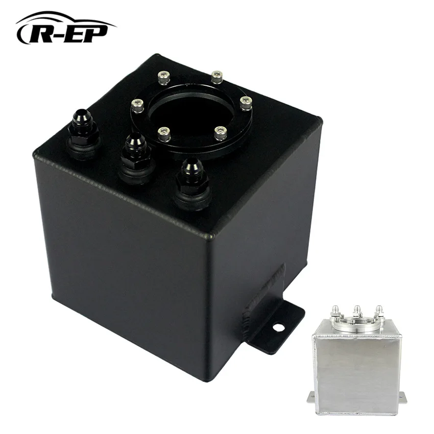 

Car modified gm 2L single hole fuel pump all aluminum drop tank spare surge tank AN6 connector hot