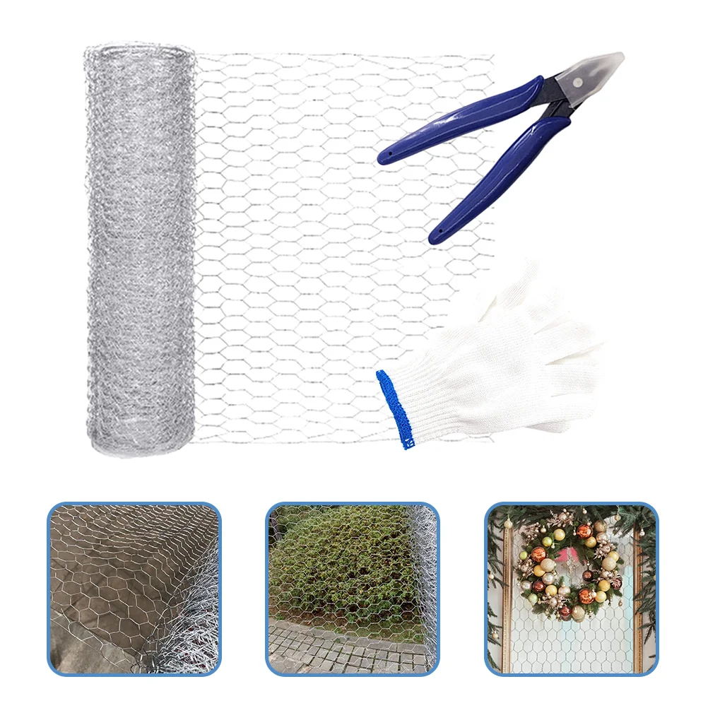 

1 Set Outdoor Farm Wire Fence Chicken Fence Net Poultry Wire Net Chicken Wire Fencing Poultry Wire Fence