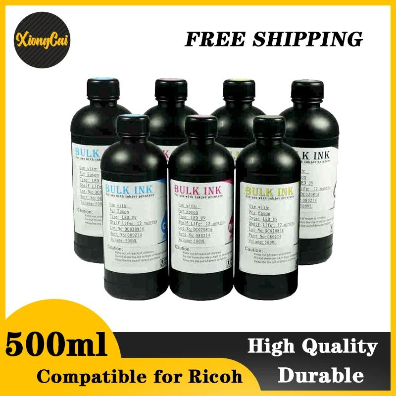 Новинка 500 мл для планшетного принтера Konica Seiko Ricoh G4 G5 GH2220 жесткие гибкие