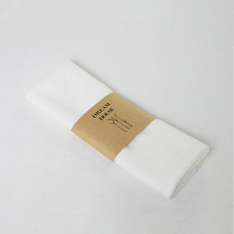 

Хлопковые льняные салфетки 30x45 см