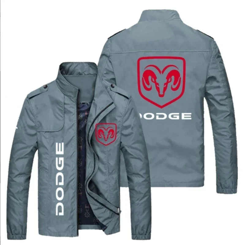 Весенне-осенняя куртка с логотипом DODGE повседневная модная бейсбольная форма