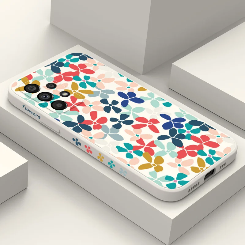 

Sunshine Floral Case For Samsung A54 A34 A73 A53 A33 A23 A14 A13 A04 A04S A04E A03 A03S A72 A52 A52S A32 A22 A12 A71 A51 4G 5G