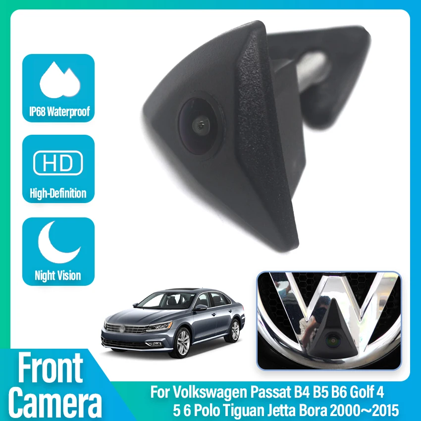 

CCD HD 1080P Vehicle Front View Logo Camera For Volkswagen Passat B4 B5 B6 Golf 4 5 6 Polo Tiguan Jetta Bora 2000~2013 2014 2015