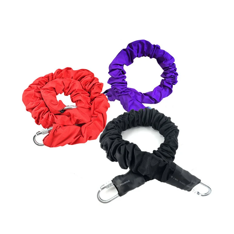 High Strenth Elasitc Rubber Rope Resistance Bands Fitness Equipment for Anti-gravity Aerial Yoga Bungee Dance Cord 60-110kg