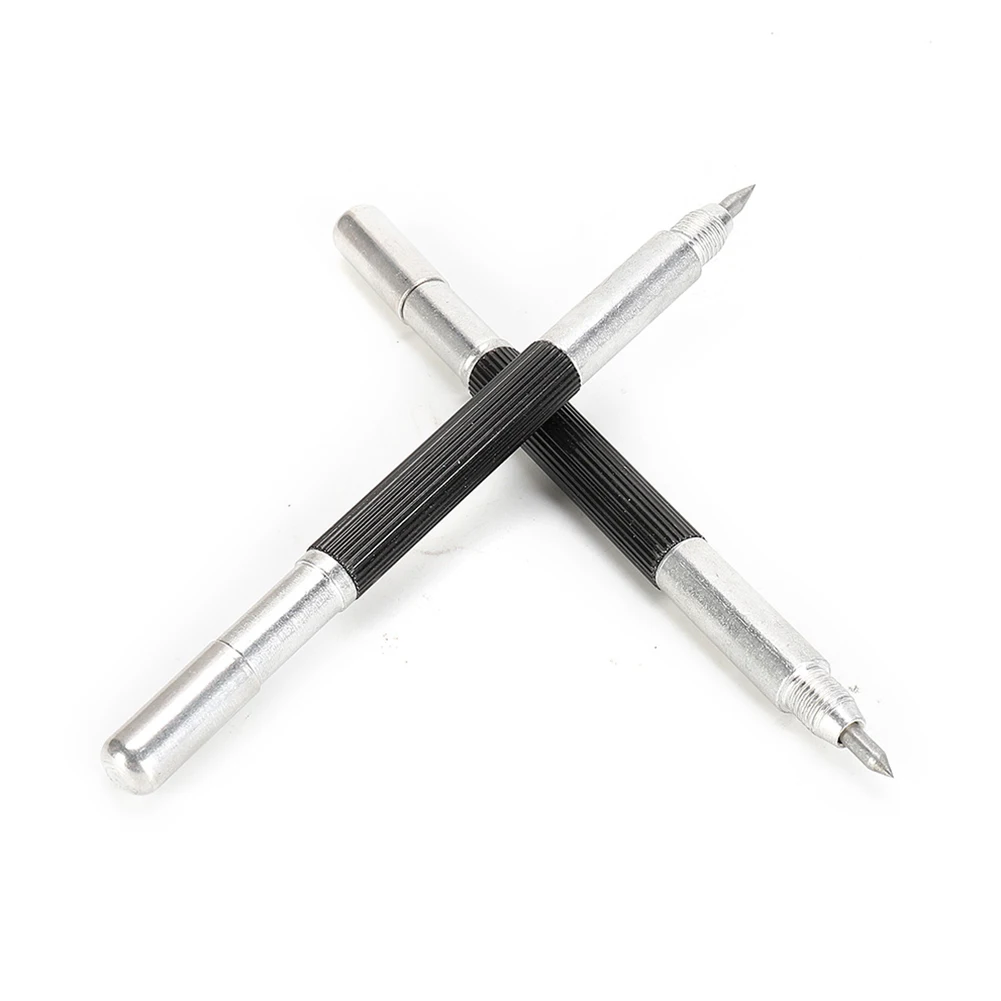 

3pcs Double Ended Scribe Pen Metal Wood Cutting Marker Pencil Metalworking Woodworking Hand Tools Carbide Scriber Pen