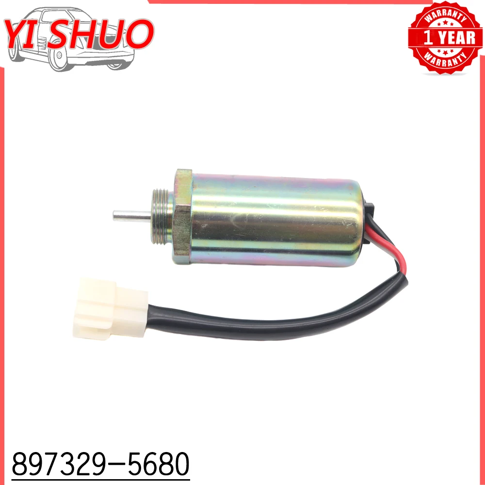 12В 897329 -5680 Автомобильный соленоид отключения топлива для Hitachi EX50U EX55 ZX55UR EX27U EX35
