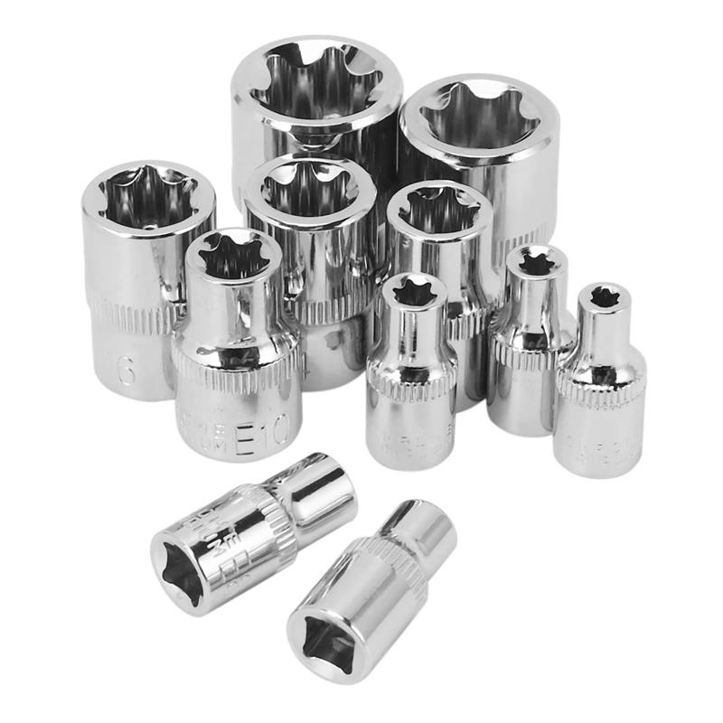 22 шт. набор гнездовых направляющих E Torx