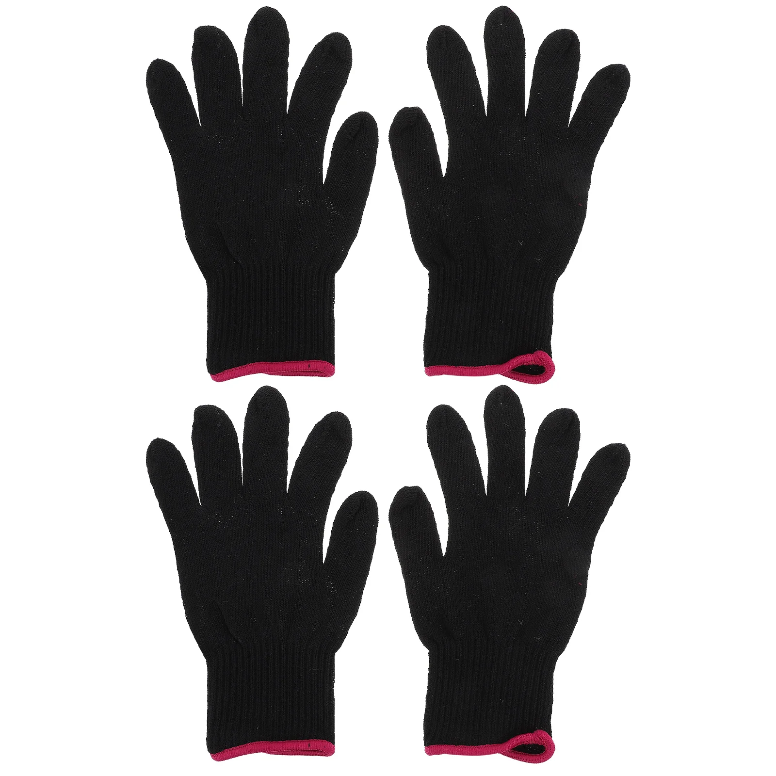 

Gloves Glove Hair Curling Iron Grilling Cotton Free Gardening Welding Bbq Barbecue Grill Styling Flat Wand Heat Straightener