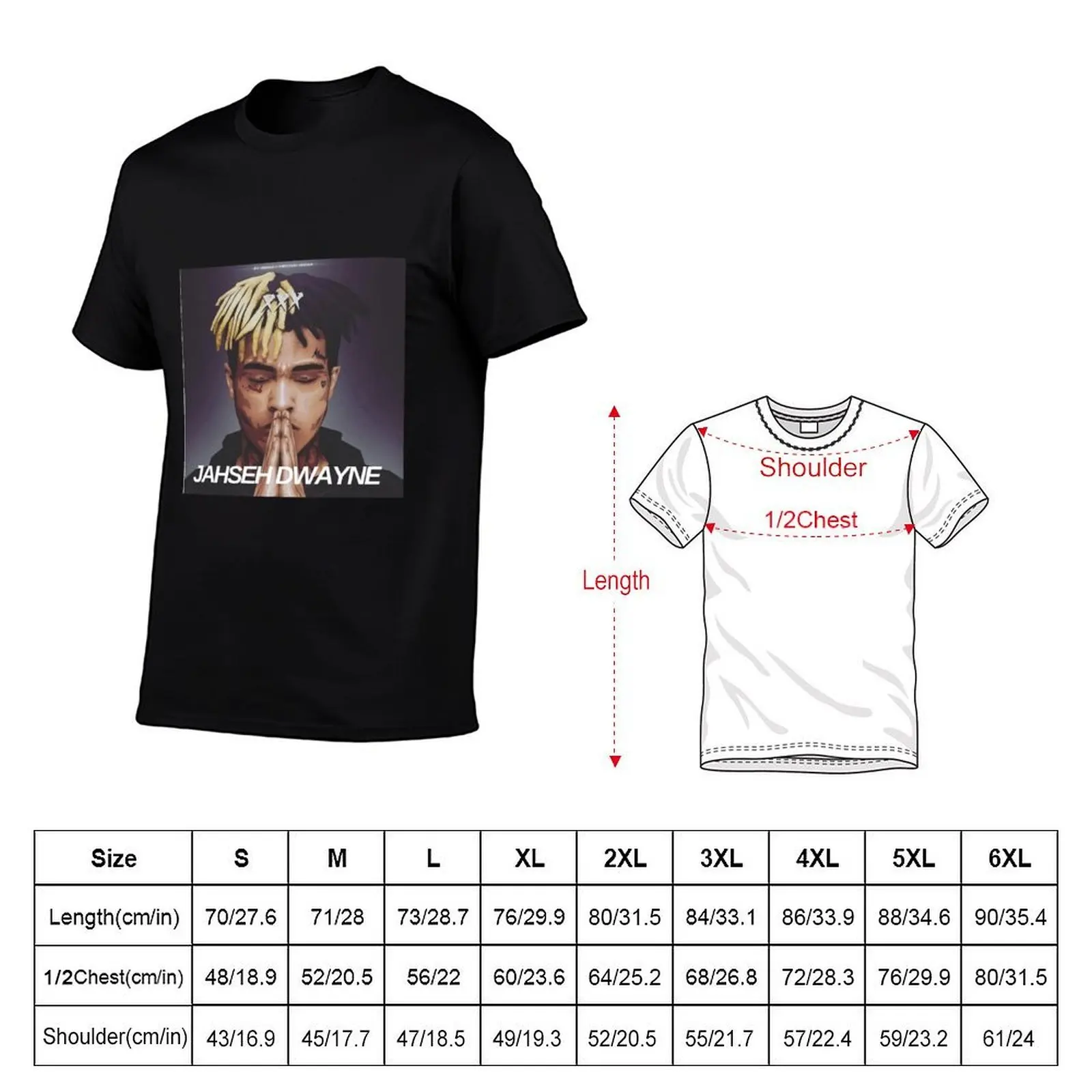 Футболка Fan of XXXtentation, водонепроницаемая повседневная футболка (art.: 3920dbdfc7fe4) - 3920dbdfc7fe4