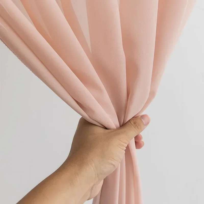 Однотонный экран для отеля свадьбы банкета фотография декорация занавески