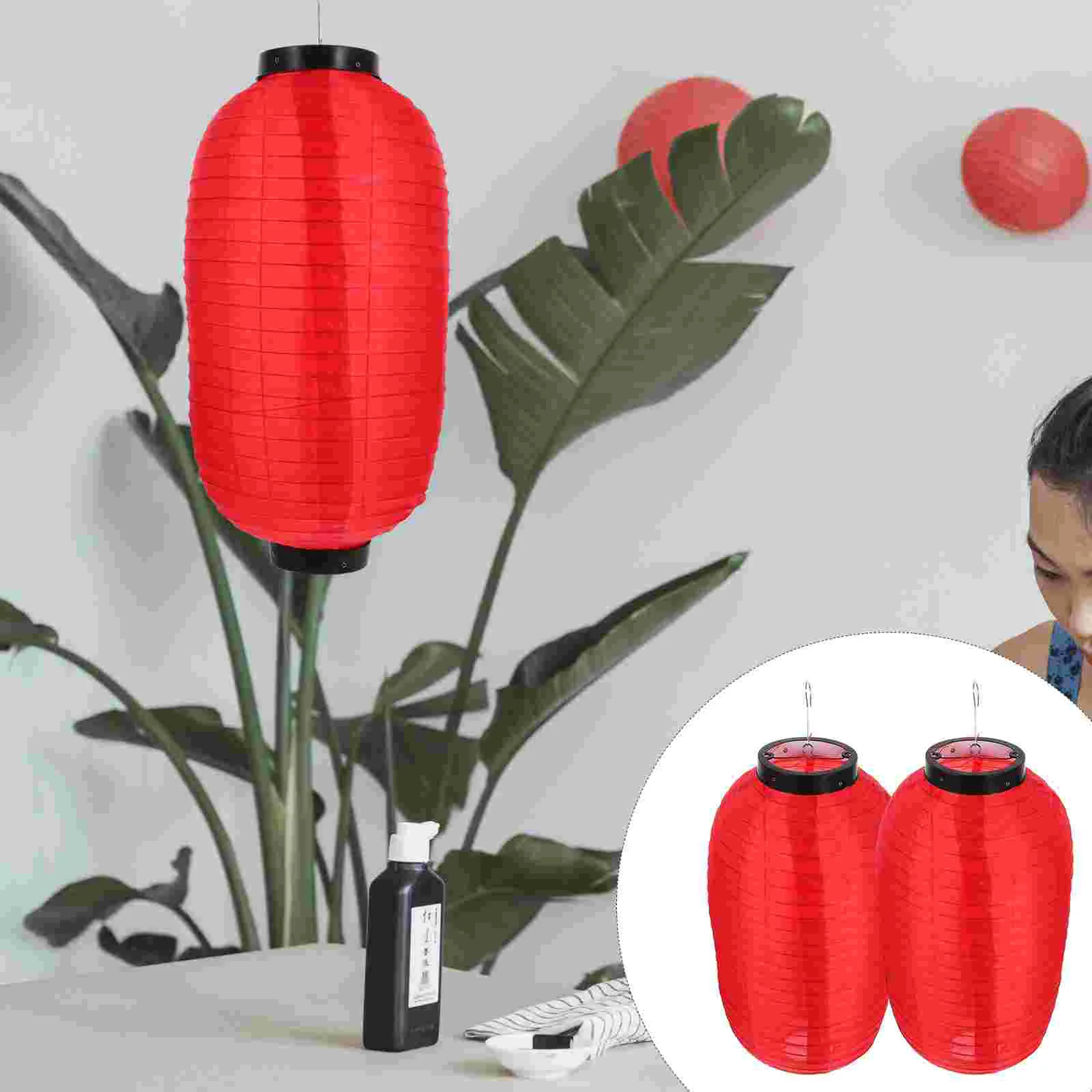 

Japanese Silk Lantern Waterproof Practical Outdoor Para Mujer Interior
