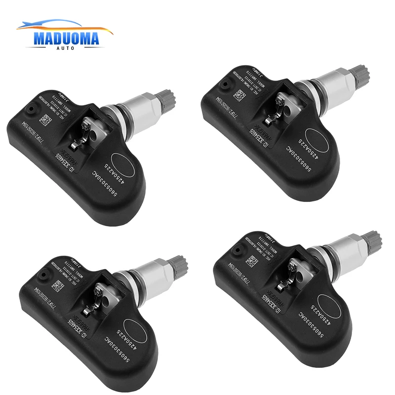 4 шт., автомобильные датчики давления в шинах