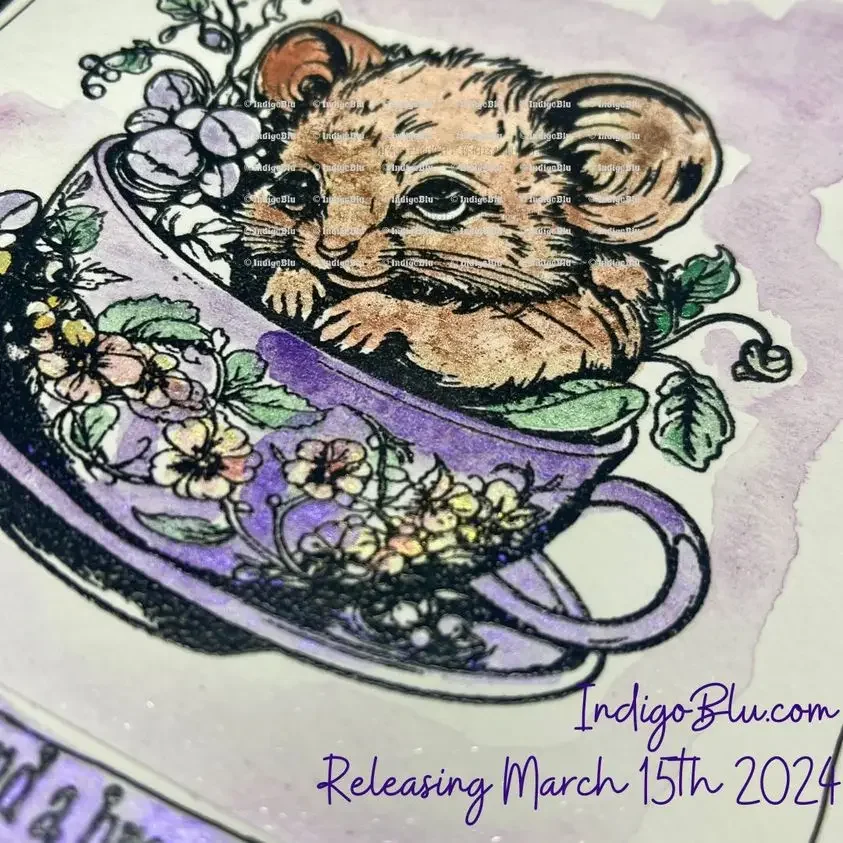 Восхитительные прозрачные силиконовые штампы Dormouse для рукоделия скрапбукинга