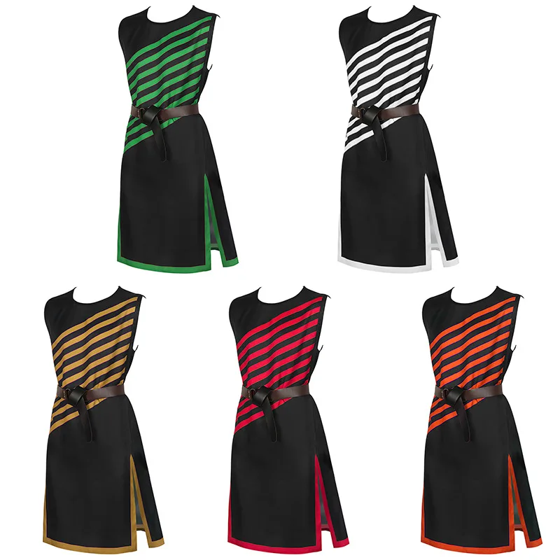 

Halloween Knights Templar Medieval Robe Costume Plus-size PROM Party Stage Costume