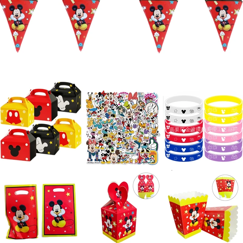 Товары для дня рождения с Микки Маусом детский набор посуды тарелки чашек