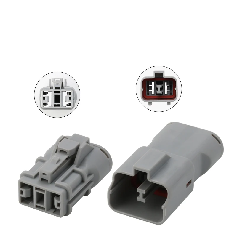 

5sets 2 Pin Way 9.5mm Auto Electric Weaterproof Wireharness Plug Connector With Terminals 7222-4220-40 7123-4220-40